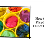 how to get playdough out of clothes