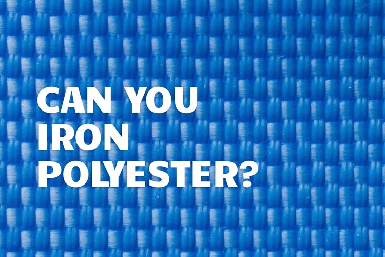 can you iron polyester?