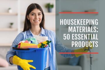 essential housekeeping materials