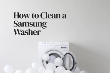 how to clean a samsung washer