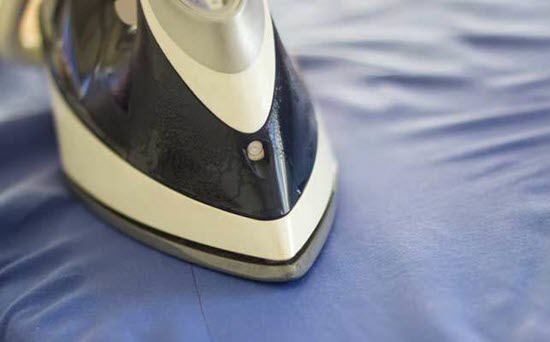 ironing polyester clothes the right way