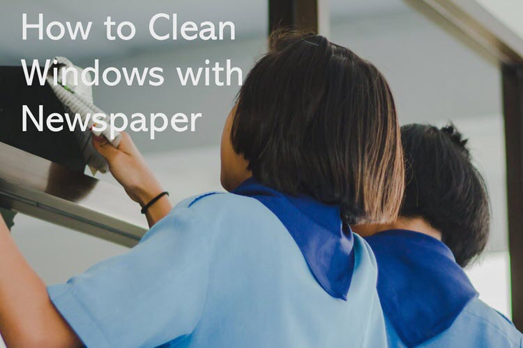 learn about cleaning windows with newspaper