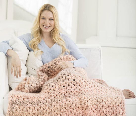 wash a crochet blanket the right way