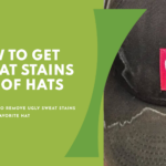 learn how to get sweat stains out of hats